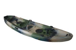 Woowave Factory <span class=keywords><strong>Kayak</strong></span> de pêche vert armée de qualité supérieure pour bateau pour deux personnes avec kayaks tandem à pagaie - Product Image 2