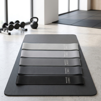 Bandas de Resistencia para Adelgazar el Cuerpo, de TPE Ecológico, Duraderas y de Alta Elasticidad, con Logotipo Personalizado, para Gimnasio, Yoga, Ejercicio, Entrenamiento Físico