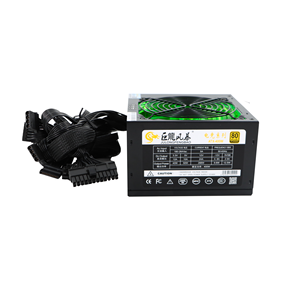 ドラゴンストーム 500W ATX LEDファン搭載PC用電源 80 Plus Standard認証 デスクトップPC冷却用 在庫あり お買い得 - Product Image 4