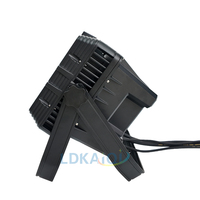 Projecteur carré LED RGBW 24x10W, éclairage de scène extérieur 200W IP65 avec DMX512