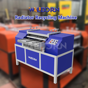 Tái chế đồng nhôm tách AC điều hòa không khí Hệ thống tản nhiệt bể nước thải tái chế thiết bị máy nghiền - Product Image 3