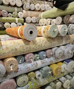 Changxing usine pas cher 100% polyester tissu impression teinture tissu africain