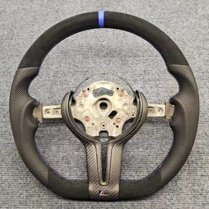 Volante LED de Fibra de Carbono Forjado YTcarbon para M Serie 4 G22 G23 G26 <span class=keywords><strong>M440d</strong></span> - Product Image 6