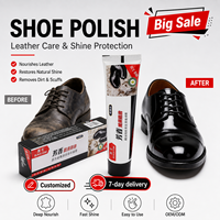 Crema para Zapatos Anti-Moho Black Bull Hei Niu en Tubo, Fácil de Limpiar, 35g, para Todas las Estaciones, Almacenamiento de Zapatos