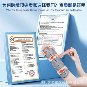 Benli Wrist Support Brace Light Gray Medical Grade For Adult <b>Hand</b> Rehabilitation - Product Image 3