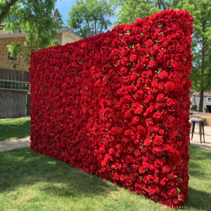 Vente en gros de toile de fond murale à <span class=keywords><strong>fleurs</strong></span> pour mariage, panneaux de <span class=keywords><strong>roses</strong></span> <span class=keywords><strong>roses</strong></span>, toile de fond murale à <span class=keywords><strong>fleurs</strong></span> pour la décoration d'événements, <span class=keywords><strong>fleurs</strong></span> artificielles - Product Image 1