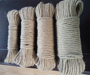 <span class=keywords><strong>Corde</strong></span> en jute <span class=keywords><strong>naturelle</strong></span>, <span class=keywords><strong>corde</strong></span> en jute teinte, 6 mm, fabriquée en Chine - Product Image 2