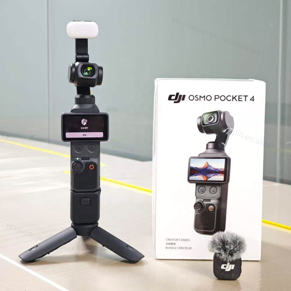 DJI Osmo Pocket 4 Standard Combo Smart Pocket Camera 4K Horizontal ...