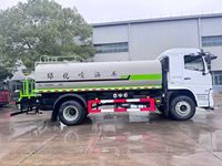 Camion-citerne SHACMAN 4X2 à levage élevé avec pompe diesel, capacité 12000L, prix compétitif