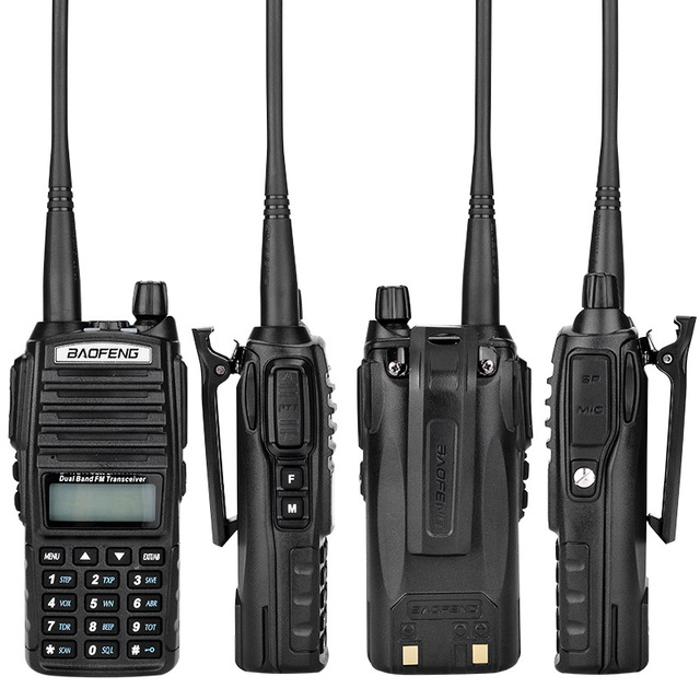 Baofeng UV-82 Dual Band Intercom Baofeng Factory Made Uv82 136-174 400-480mhz Two Way Radio Handheld Walkie Talkie