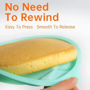 Molde para Pastel de Silicona de 4/6/8 Pulgadas, Molde para Hornear para Repostería, Molde para Bizcocho en Capas de Arcoíris sin Cortes, para el Hogar y la Cocina - Product Image 4