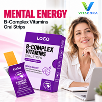 Film Dissoluble Oral Complexe de Vitamines B – Soutien Énergétique Contre la Fatigue Mentale, Nutrition Cérébrale – OEM ODM Marque Privée GMP Halal Sans Sucre