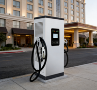 Station de recharge rapide pour véhicules électriques 120 kW DC, qualité commerciale pour les stations-service autoroutières