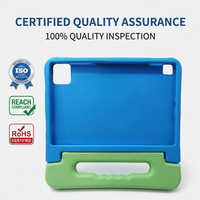 Coque arrière en caoutchouc souple en silicone EVA avec béquille réglable pour tablette Android Realme Pad Mini 2026