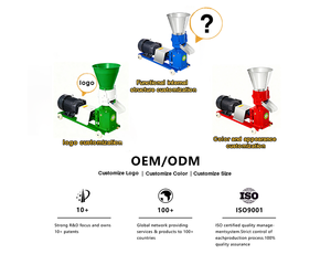 Mesin Granulator Pelet Pakan Sapi Kuda Kambing untuk Pengolahan Pakan Ternak Unggas Ayam Ikan Mesin Pembuat Pelet Pakan - Product Image 2