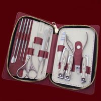 Vente directe d'usine, ensemble de coupe-ongles allemands, ciseaux à ongles, pinces à bec d'aigle, utilisation universelle, outil de manucure portable