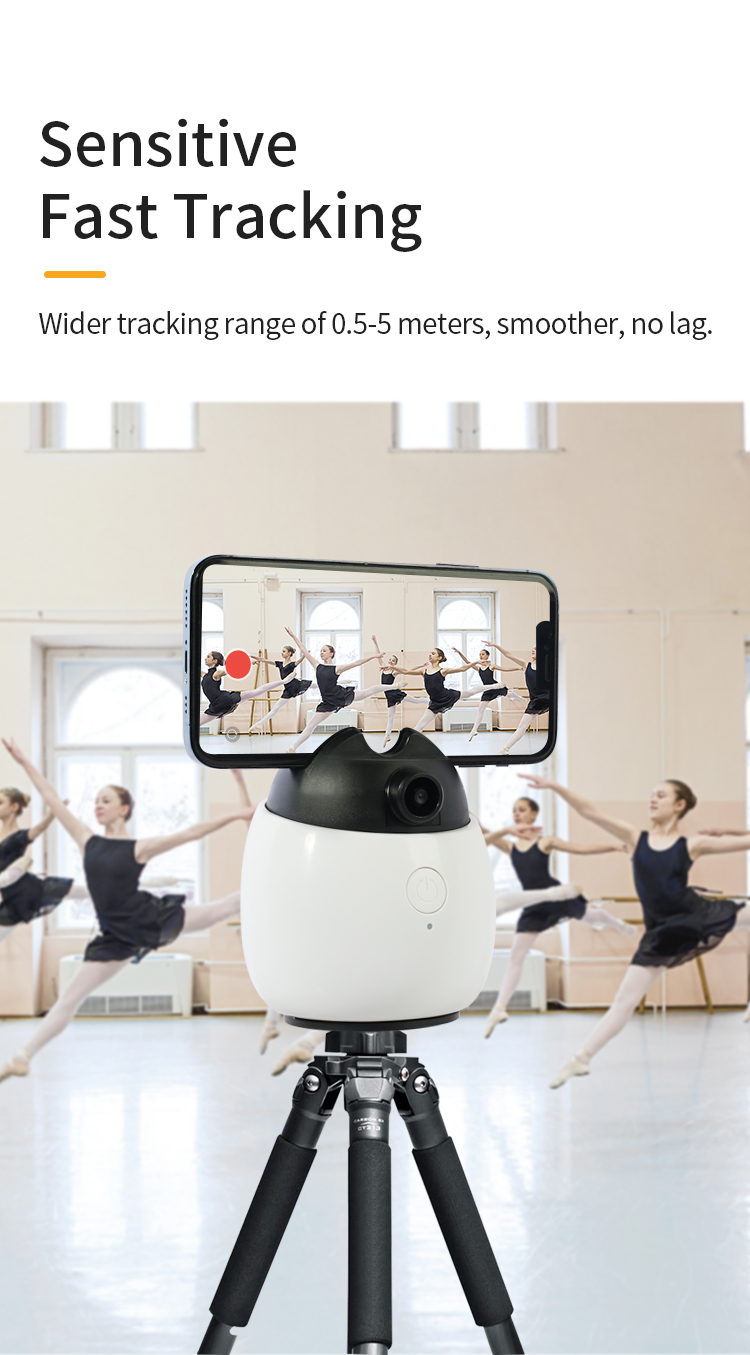 Wireless Control Dual axis Live Broadcast Auto Tracking Gimbal Camera