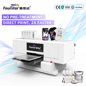 Impresora DTG para Textiles, Máquina de Impresión de Camisetas Semiautomática de Alta Precisión con <span class=keywords><strong>Filtro</strong></span> de 5.0 Micras para Cabezal de Impresión I3200, 2400 DPI 4 - Product Image 1