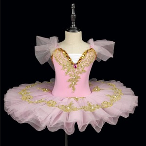 Girls <b>Skirted</b> <b>Leotards</b> Ballet Dance Tutu Princess Dress Ballerina Costumes - Product Image 1