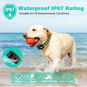 2025 Venta caliente <span class=keywords><strong>Collar</strong></span> de entrenamiento para perros Choque seguro IP67 <span class=keywords><strong>Collar</strong></span> eléctrico impermeable con rango remoto para perros pequeños medianos grandes - Product Image 5