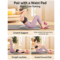 Barre d'assistance portable personnalisable à double ventouse pour abdominaux et renforcement du tronc, idéale pour l'exercice à domicile (vente en gros)