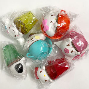 Venta al por mayor taza de café Kulomi adivinación Melody Pacha animación dibujos animados lindo PVC modelo <span class=keywords><strong>muñeca</strong></span> - Product Image 3