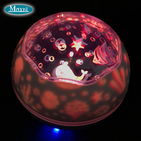 Mayki Chambre sensorielle apaisante pour l'autisme Galaxie Nuit Océan Monde Lampe Étoile Soulager le stress Projecteur Lumière pour enfants autistes