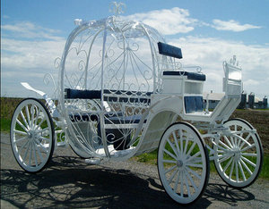 Pernikahan kereta kuda Cinderella kuda kereta troli berkendara kotak pelana Harness - Product Image 4