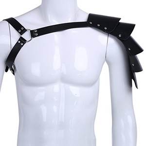 Neuankömmling Männer Körper Brust käfig Leder Männliche Mode Dekoration Geschirr Gürtel Verstellbarer Sexy Riemen Männer - Product Image 1