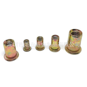 Juego de Tuercas Remachables Moleteadas Juye Hardware M3 M4 M5 M8 de Acero Zincado para la Industria de la Construcción - Product Image 4
