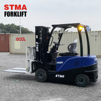 STMA 2Ton 2000kg Capacité Chariot Élévateur Attachement Poussoir Chariot Élévateur Attachements