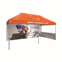 Tente pliante pop-up en toile imperméable de haute qualité 10x20 pour extérieur, avec structure en acier, idéale pour salons professionnels et événements, impression de logo personnalisée 3x3