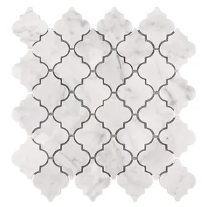 Современная парная душевая настенная арабеская мозаичная плитка для мраморного фонаря