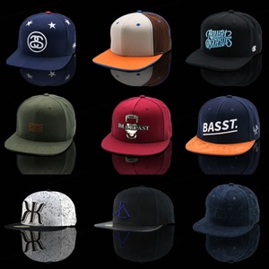 Casquette Snapback en toile élégante pour homme, à visière plate, avec motif animal, pour les voyages en plein air, style hip-hop - Product Image 1