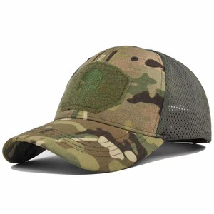 Gorra Táctica de Malla Transpirable para <span class=keywords><strong>Hombre</strong></span> de Nuevo Estilo para Exteriores con Calavera, <span class=keywords><strong>Gorras</strong></span> de Béisbol de Camuflaje para Caza, Deportes y Ciclismo - Product Image 2