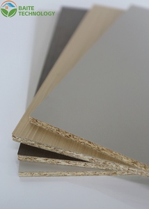 Madera contrachapada laminada de melamina blanca para muebles de gabinetes de cocina E1 Formaldehído 9mm 12mm 15mm 18mm Variantes disponibles - Product Image 4