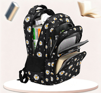 Ensemble de sacs à dos scolaires imperméables 3 pièces pour enfants, légers, 20-36L, sac à livres, sac à déjeuner, trousse à crayons, personnalisable OEM