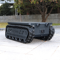 Châssis de véhicule terrestre sans pilote (UGV) TinS-12E IP65 étanche pour robot de lutte contre les incendies