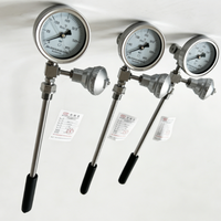 Termometro Meccanico Industriale con Sonda in Acciaio Inox, Comunicazione USB, Personalizzazione OEM/ODM