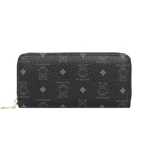 Portafoglio <span class=keywords><strong>da</strong></span> <span class=keywords><strong>Donna</strong></span> di Design Europeo e Americano con Stampa Orso, Chiusura a Cerniera Singola, Multi-scomparto, Portatile, <span class=keywords><strong>da</strong></span> Viaggio, alla Moda - Product Image 2