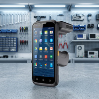 Escáner RFID Android 15 con Batería de Gran Capacidad de 10000 mAh, PDA Portátil de Largo Alcance con Lector de Etiquetas NFC para Sistema de Gestión de Inventario