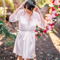 Robes élégantes 8091 pour la mariée et les demoiselles d'honneur, robe de mariée en dentelle