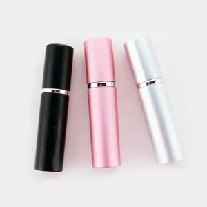 10ml Colorful Refillable Custom Perfume Bottles Press with Spray Head Portable Parfum Atomizer Fragrance Travel