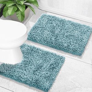 Tapis de sol de douche personnalisé, tapis de salle de bain antidérapant en microfibre absorbante, tapis de bain en chenille pour hammam - Product Image 6