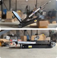 Nouveau Transporteur d'Escalier Électrique JINGCHENG Type Chenille Pliable à Moteur Brushless pour Charges Lourdes, en Fer, 250W 220V, Garantie 1 An