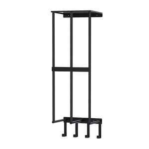 <b>Camping</b> Chair Wall Mounted <b>Storage</b> Rack With Hooks Sun Umbrella Yoga Mat Holder Punch Free Powder Coated Rectangle - Product Image 4