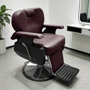 Sillas de Peluquería, Sillas de Salón de Belleza, Sillas Giratorias Ajustables para Cortar el Cabello, Nuevos Modelos Plegables - Product Image 6