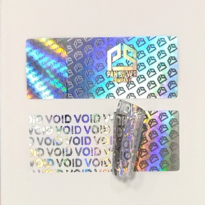 OEM Void Hologram <strong>Sticker</strong> Holographic Label Security Seal Destructible Tamper Evident Effect for Warranty Packaging - Product Image 3