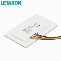 Variateur de luminosité tactile double touche CCT IP20 CE RoHS pour bande LED de miroir, 12/24V 5A 60W 120W, 10-100 niveaux de luminosité