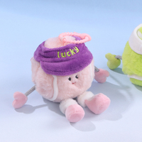 Porte-clés en peluche personnalisés, jouets, porte-clés balle de tennis, poupée sportive mignonne, cadeaux promotionnels, pendentif en peluche doux, breloque de sac